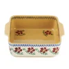Oven Friendly Dishes<Nicholas Mosse Small Square Oven Dish Old Rose
