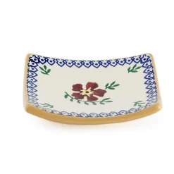New In<Nicholas Mosse Soap Dish Old Rose