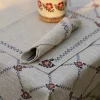 Mother'S Day<Nicholas Mosse Tablecloth Old Rose Linen 55 X 99