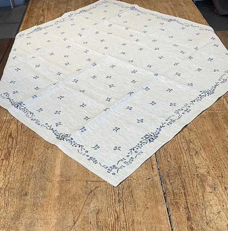 Mother'S Day<Nicholas Mosse Tablecloth Square Forget Me Not 40"