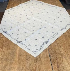 Tablecloths<Nicholas Mosse Tablecloth Square Forget Me Not 40"