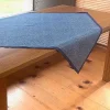Lawn<Nicholas Mosse Tablecloth Square Lawn Light Blue 40"