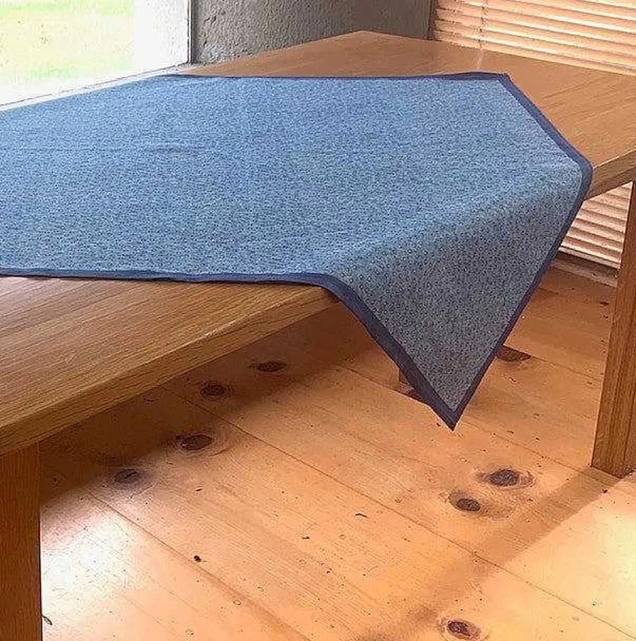 House Warming Gifts<Nicholas Mosse Tablecloth Square Lawn Light Blue 40"