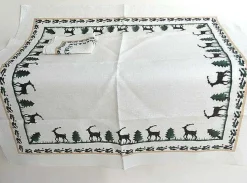 House Warming Gifts<Nicholas Mosse Tablecloth Square Reindeer Linen 40"