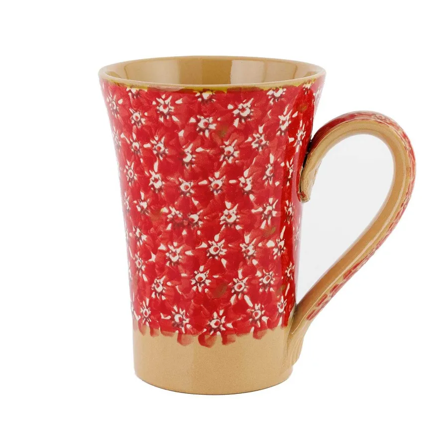 Lawn<Nicholas Mosse Tall Mug Lawn Red