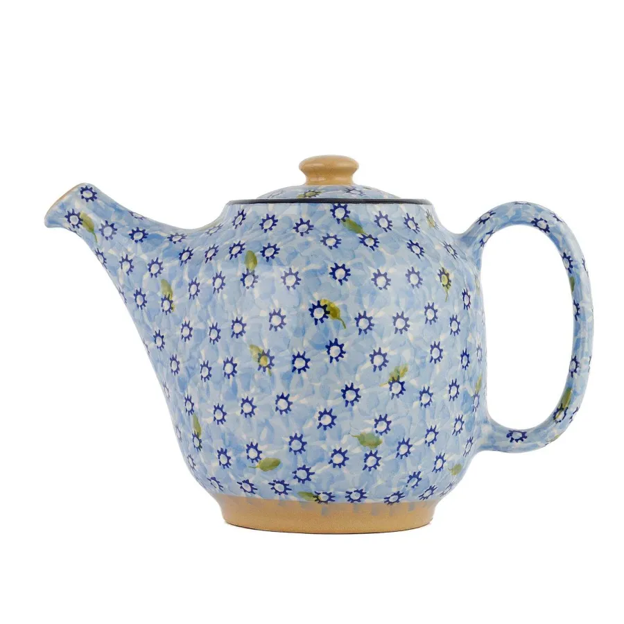 Lawn<Nicholas Mosse Teapot Light Blue Lawn