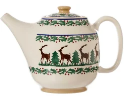 Serving<Nicholas Mosse Teapot Reindeer