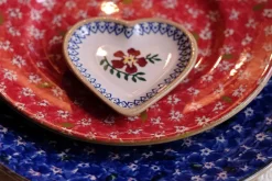 Valentine'S Day<Nicholas Mosse Tiny Heart Plate Old Rose