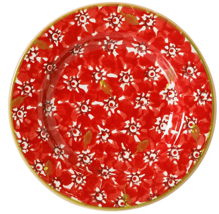 Lawn<Nicholas Mosse Tiny Plate Red Lawn