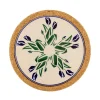 Valentine'S Day<Nicholas Mosse Trivet Round Blue Blooms