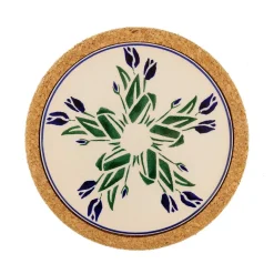 Valentine'S Day<Nicholas Mosse Trivet Round Blue Blooms