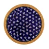 Tile Trivets<Nicholas Mosse Trivet Round Dark Blue Lawn