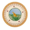 Christmas<Nicholas Mosse Trivet Round Dog