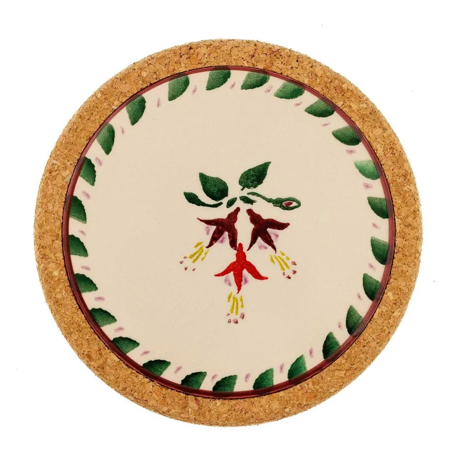 Easter<Nicholas Mosse Trivet Round Fuchsia