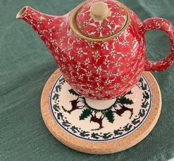 Christmas<Nicholas Mosse Trivet Round Reindeer