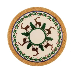 Christmas<Nicholas Mosse Trivet Round Reindeer