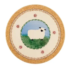 Easter<Nicholas Mosse Trivet Round Sheep