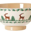 Reindeer<Nicholas Mosse Vegetable Bowl Reindeer